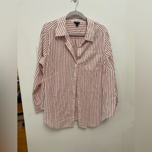 Torrid Drop Shoulder Button Down Shirt